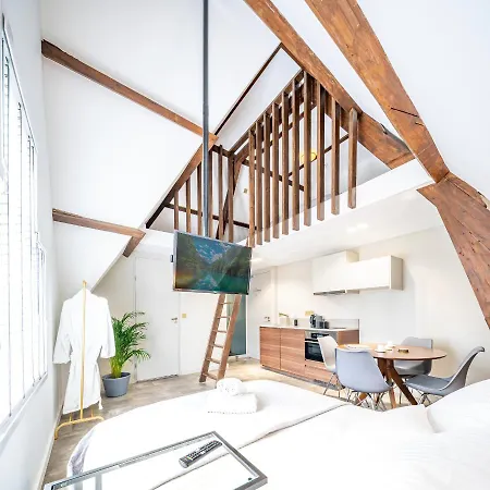 New Xl Family City Centre Studio Top Floor Utopia4 - Rotterdam 7min Apartment Schiedam